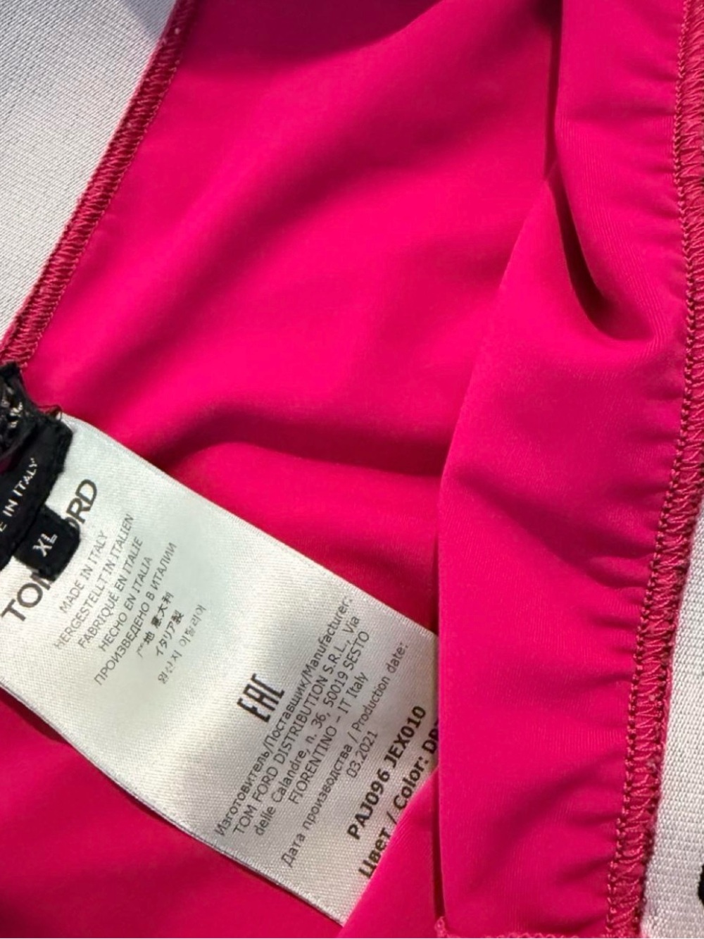 Tom Ford Fuchsia Leggings only - Picture 3 of 5